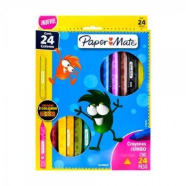 Crayones Carmen Triangular Jumbo c/24