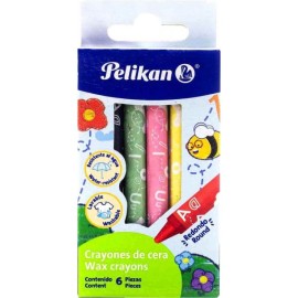 Crayones Pelikan c/6