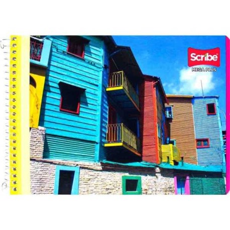 Cuaderno Italiano con Espiral Doble Raya Scribe