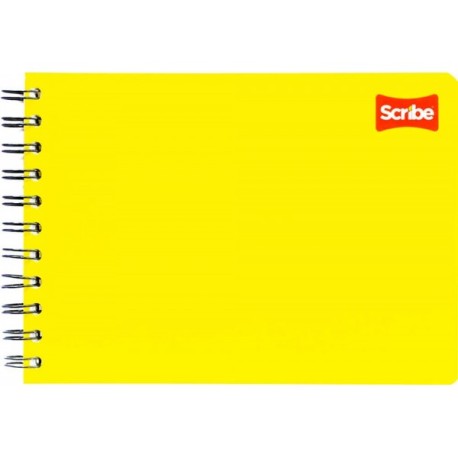 Cuaderno Italiano Doble Espiral Cuadro Chico Scribe