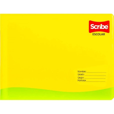 Cuaderno Italiano Engrapado Alemán 100 Hojas Scribe