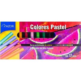 Gis Pastel Seco Azor c/12