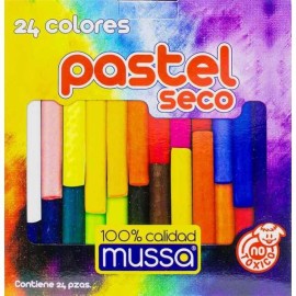 Gis Pastel Seco c/24 Mussa