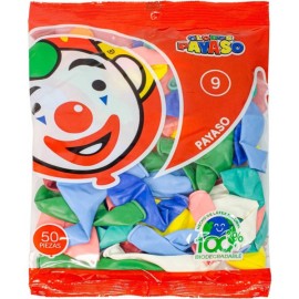 Globos Payaso No.9 c/50