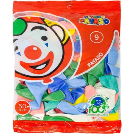 Globos Payaso No.9 c/50