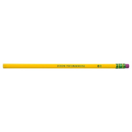 Lápiz Hexagonal 2 HB Ticonderoga Dixon