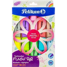 Marcatextos Pelikan Flash Pastel c/10