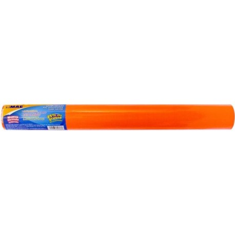 Rollo de Mica Adhesiva MAE 45 cm x 10 m Naranja Fluorescente